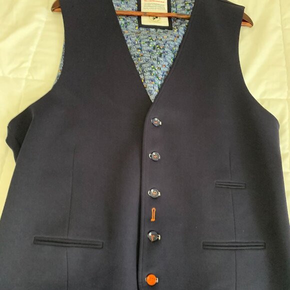 A Fish Named Fred Fashion Vest / Waistcoat - Picture 6 of 15